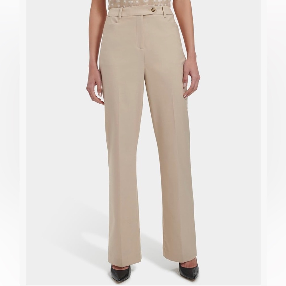 Calvin Klein Women's Cream Trousers